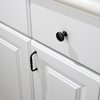 Elements By Hardware Resources 3" Center-to-Center Satin Bronze Madison Cabinet Pull Z259-3SBZ
